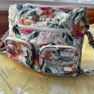 Lug Floral Multi-Pocket Backpack